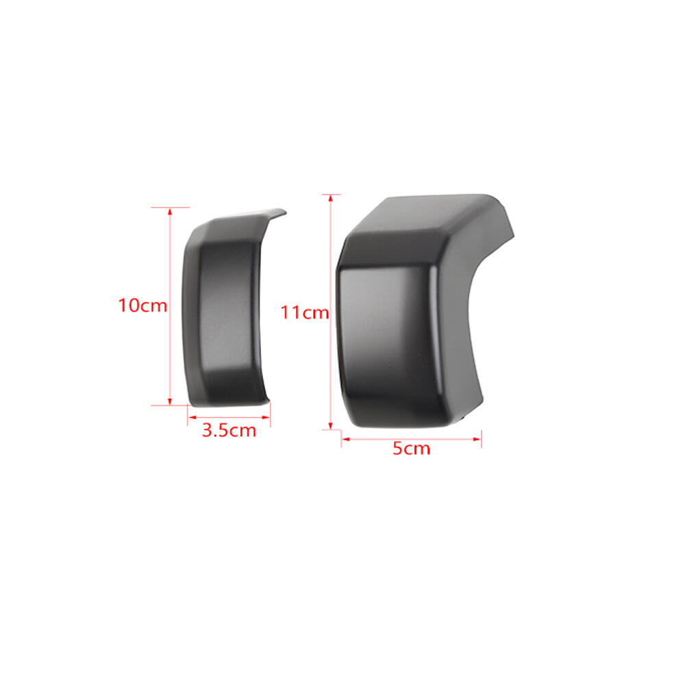 3x Co-Pilot Side Glove box handle Panel Cover Trims for 4Runner 10+ Matte Black