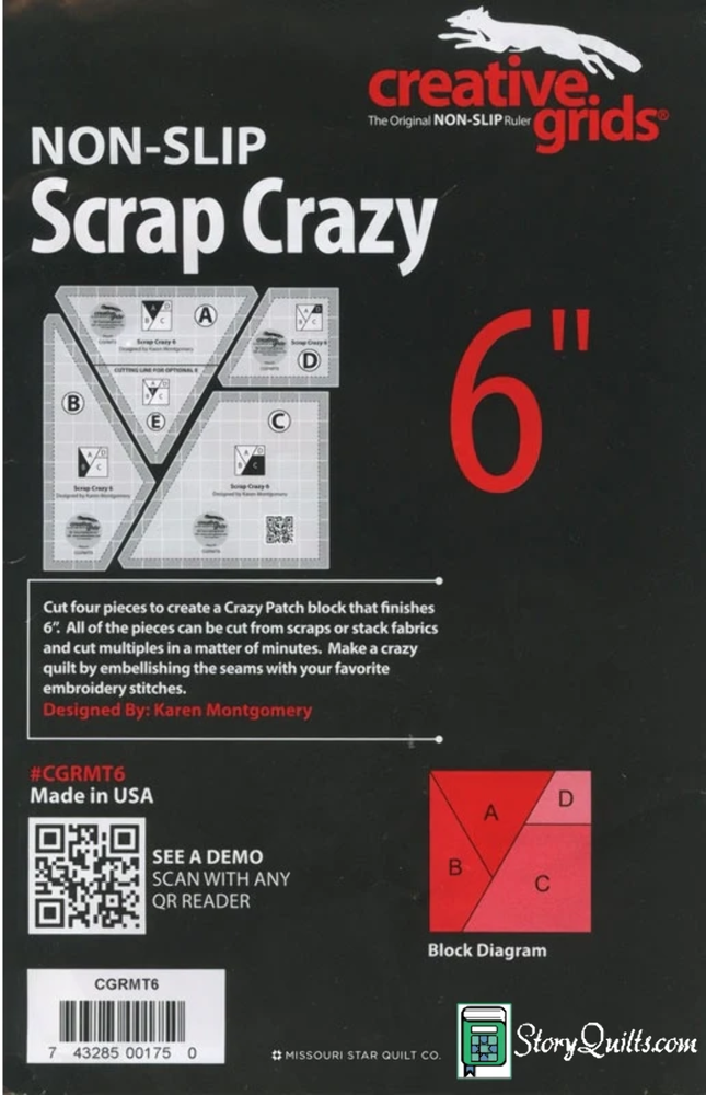 Creative Grids Scrap Crazy 6"