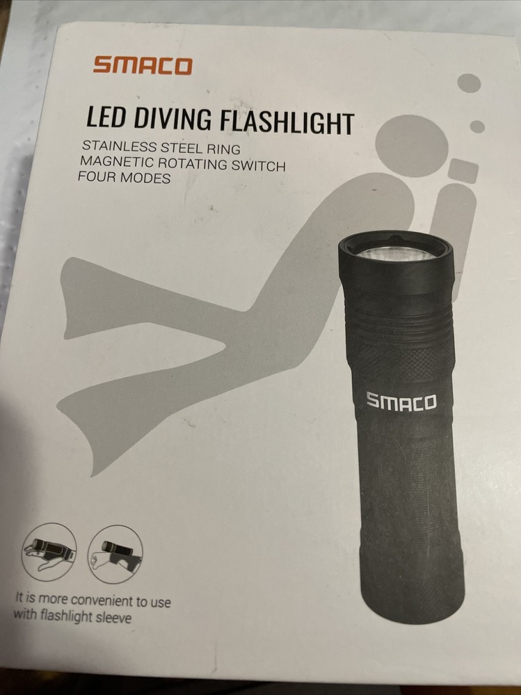 SMACO  SF-02  LED Diving Flashlight 1000 Lm #2124