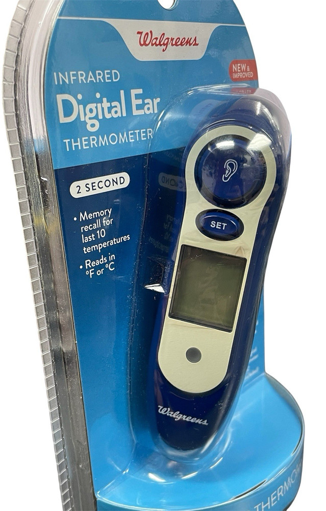 Walgreens Infrared Digital Ear Thermometer New&Improved