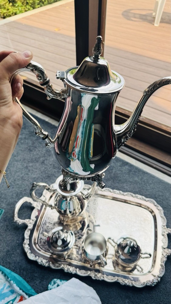 International Silver Company Silver-Plated Coffee Tea Set