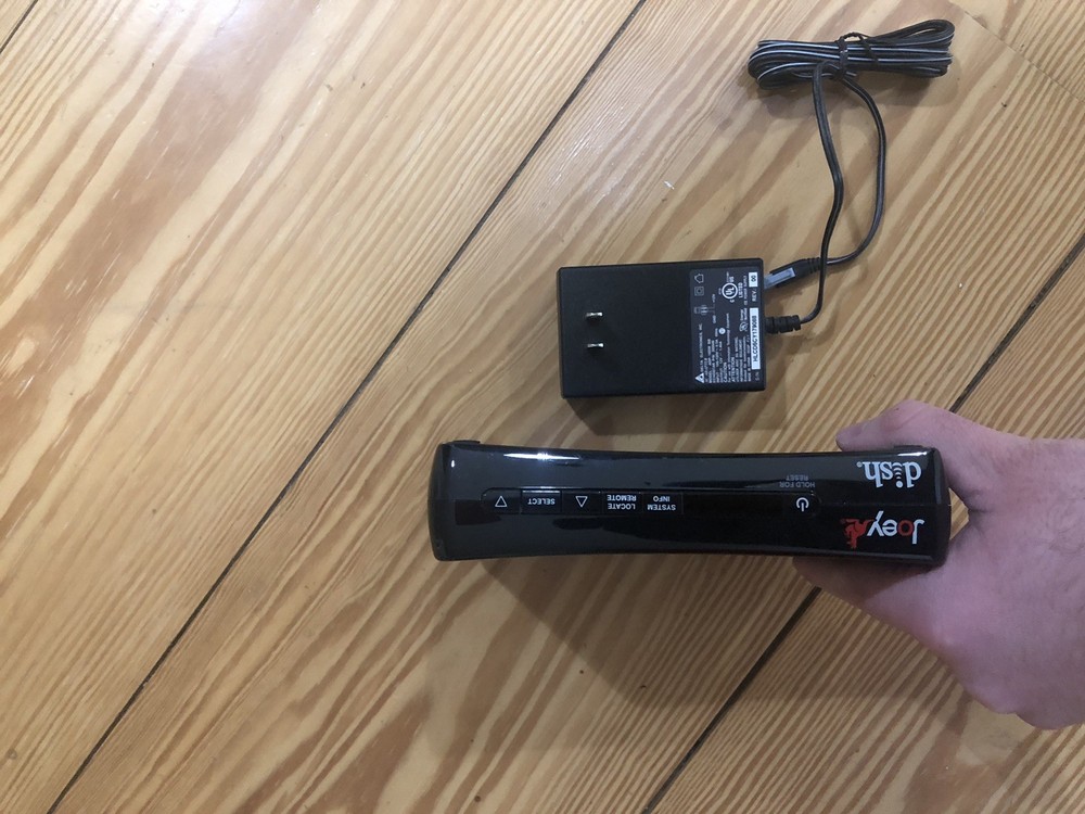 Joey Dish Network Satellite Receiver w/Adapter