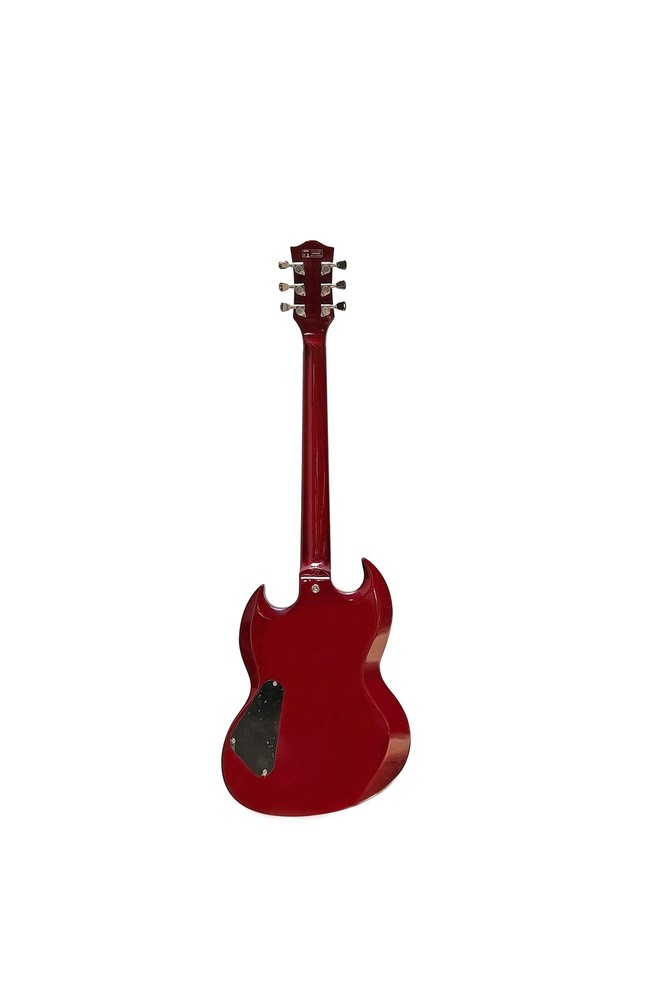 IYV 6 String IVSV-300, Right, Cherry Red Solid-Body Electric