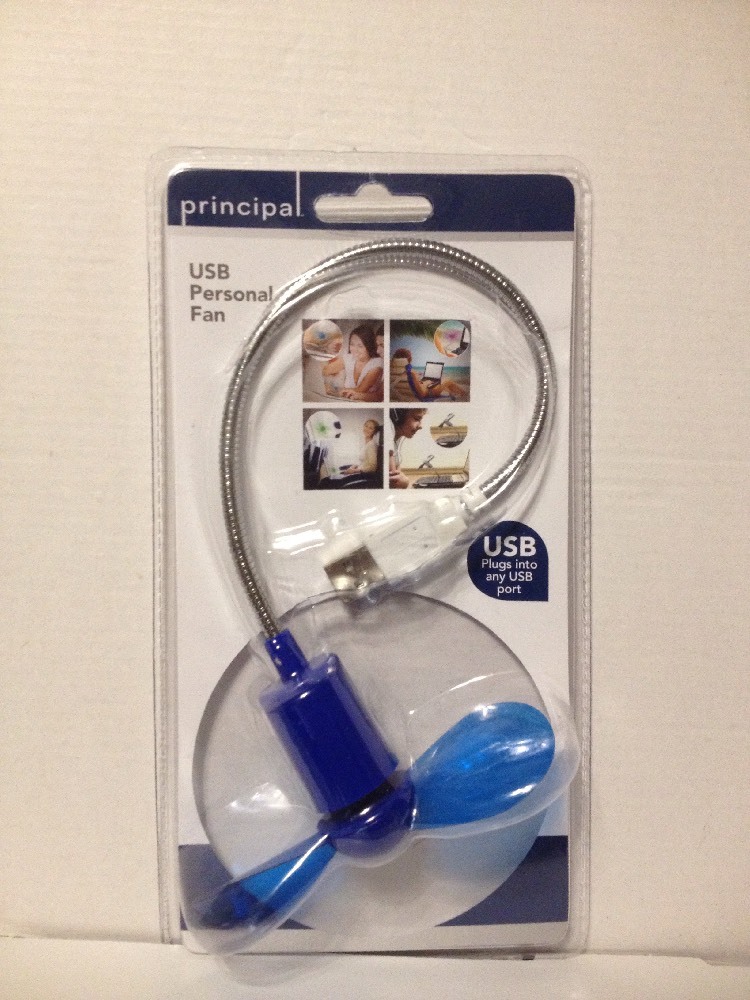 Usb Personal Fan Blue Color