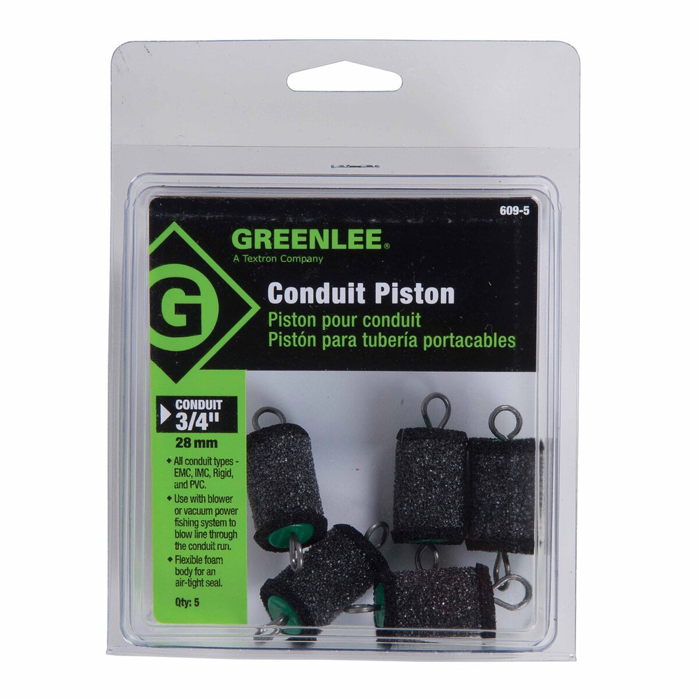 Greenlee 609 Single Piston for 3/4 Conduit