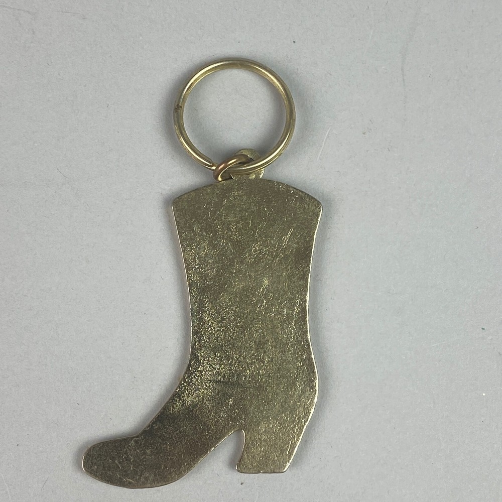 Vintage Keychain - Wall Drug Boot 3.5"