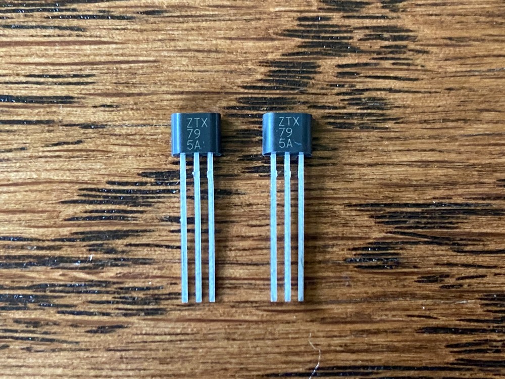 Pair ZTX795A New Transistors PNP Super E-Line (Qty Available)