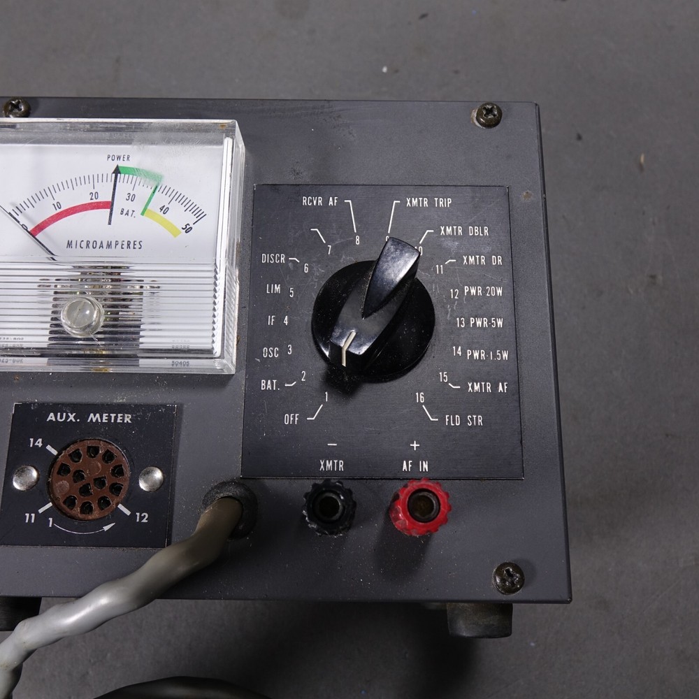 XMTR MICROAMPERES METER