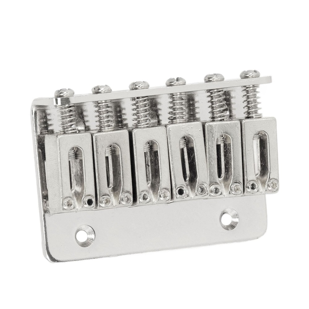 6 String Guitar Fixed Saddle Bridge Hardtail Top Loader Electric Guitar Saddle