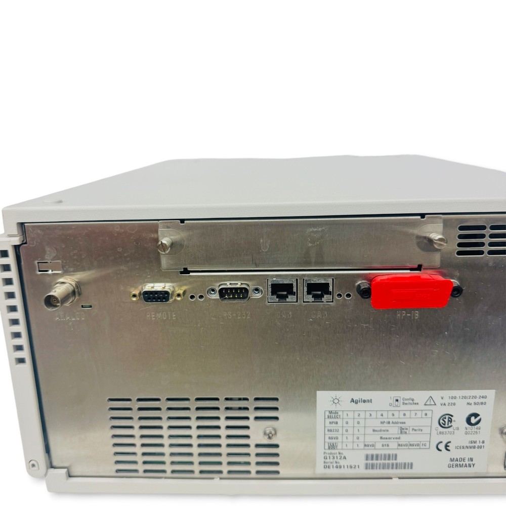 Agilent 1100 Series G1312A Binary Pump HPLC Module Made in Germany, Tested