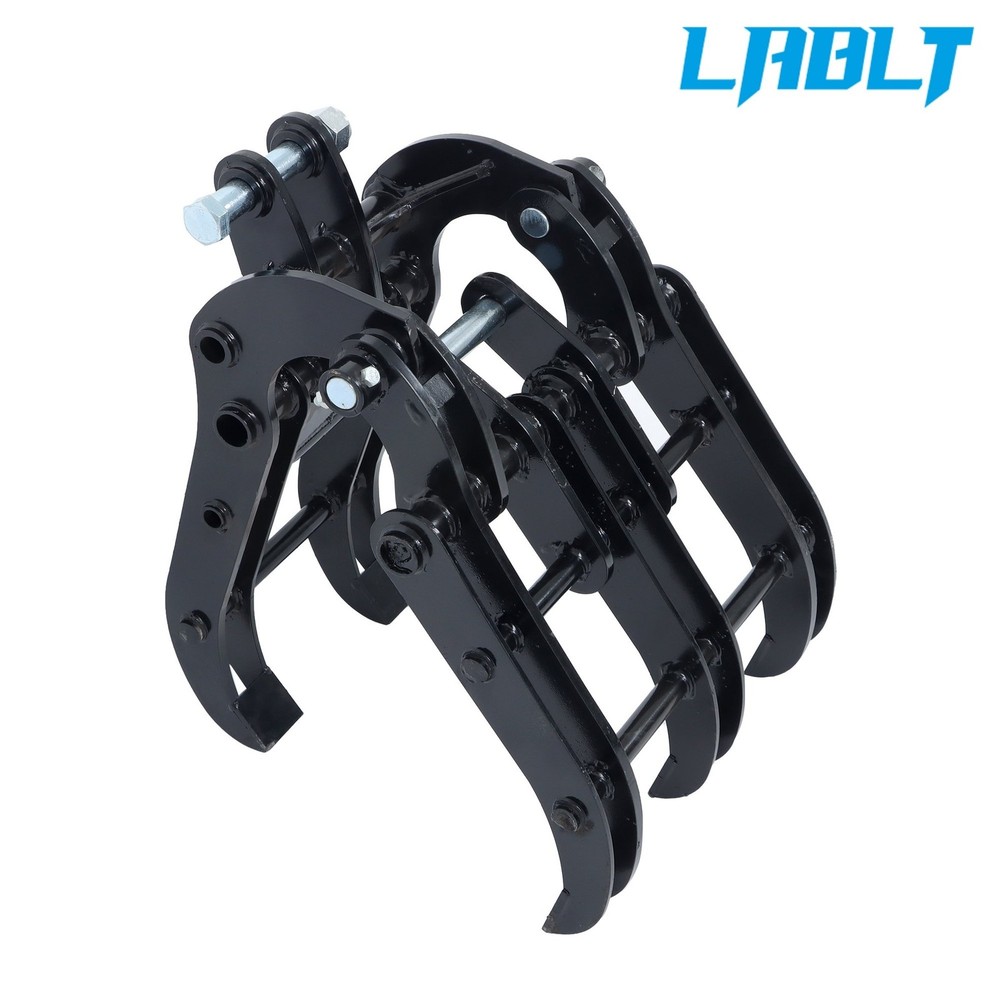 LABLT Grabber Attachment for 0.8 tons -1.5 tons Mini Excavator Small Digger