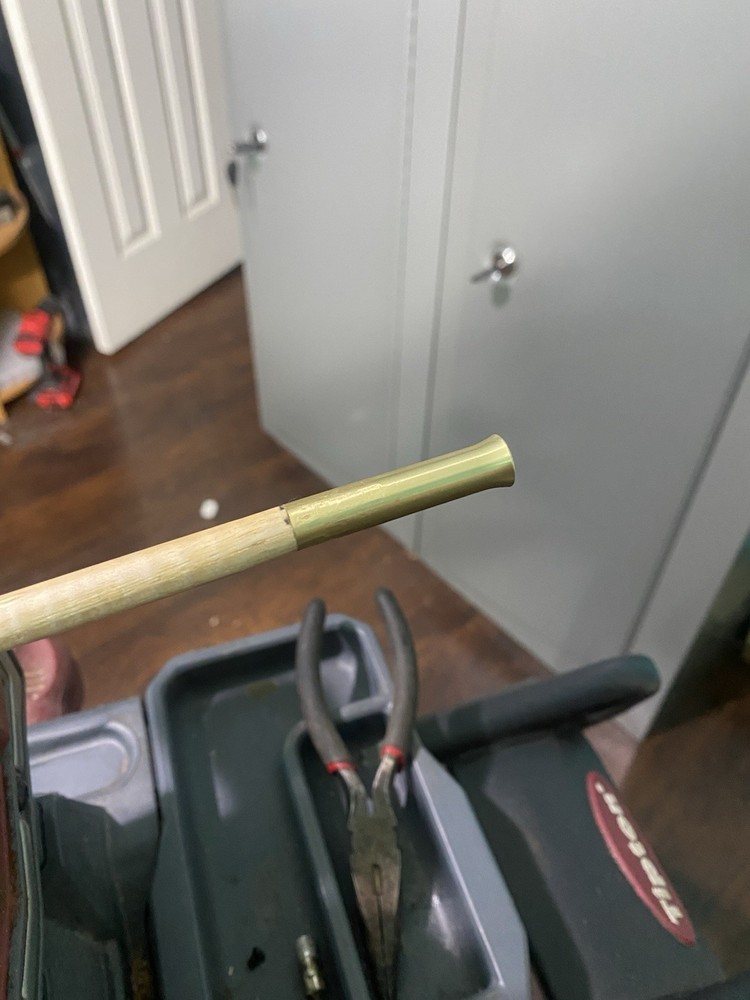 Dixie; Kentuckian Hickory Muzzleloader Ramrod, 36 3/4” X 3/8” Hickory.