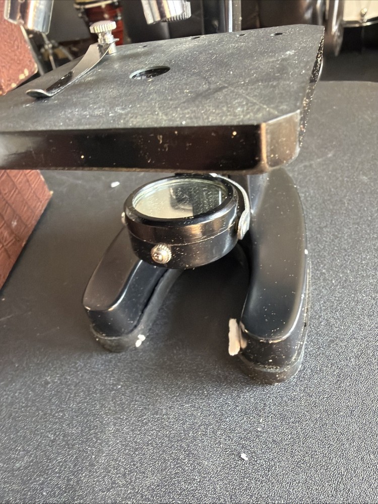 vintage microscope