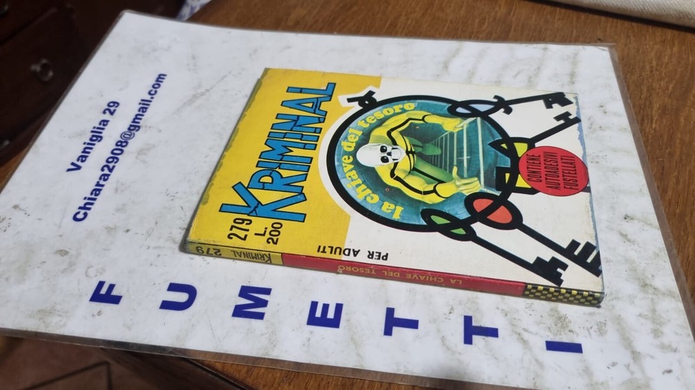 ORIGINAL CRIMINAL NO. 279 WITH STICKERS OPENED AND NEVER READ