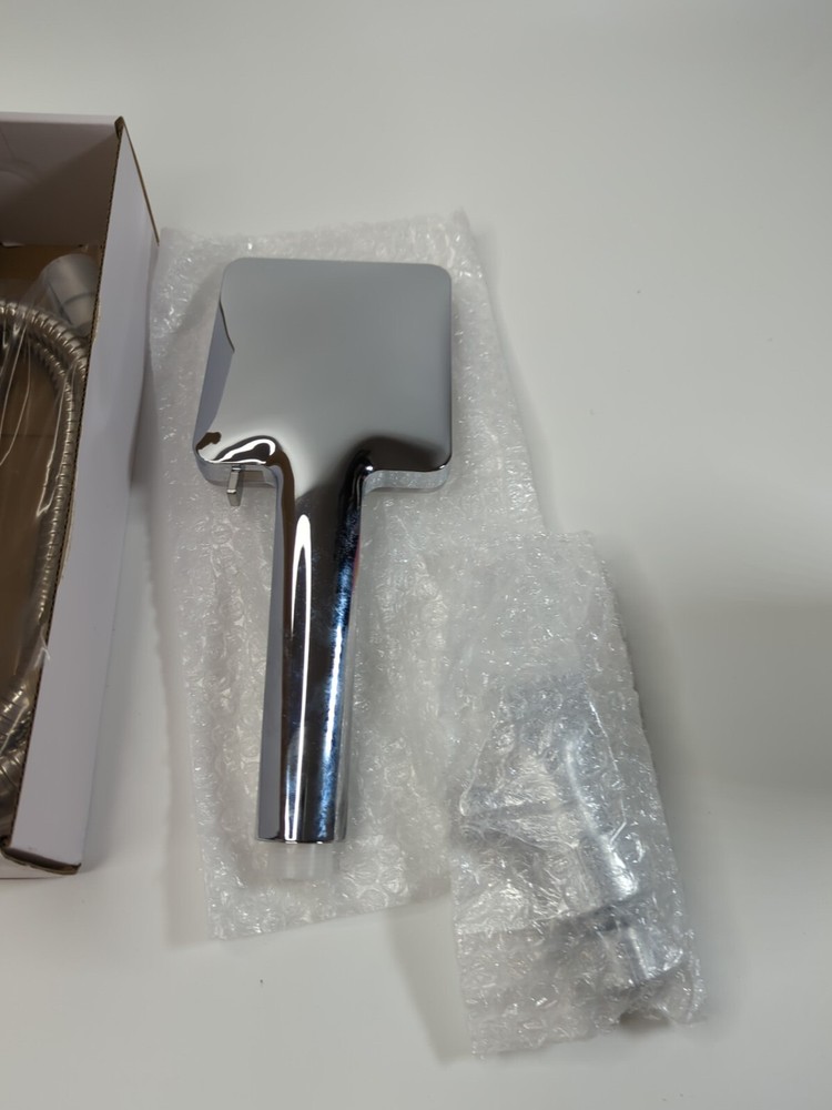 Grich Venus 2.5 gpm Handheld Shower Head Chrome 6 Spray Pattern Settings HP