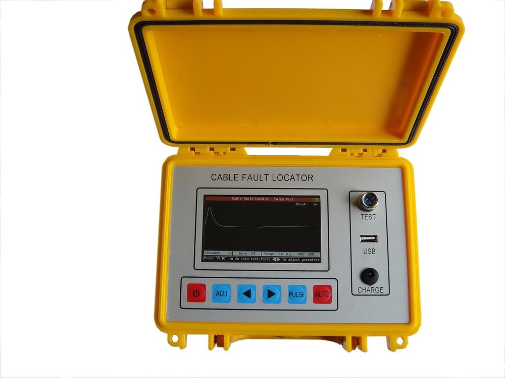 Latest ST620 TDR Cable Fault Locator Tester Meter Bridge Testing w/ USB