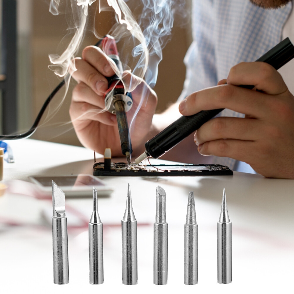 12PCS/Set Practical Durable Tips Welding Iron Head Soldering Station Kit