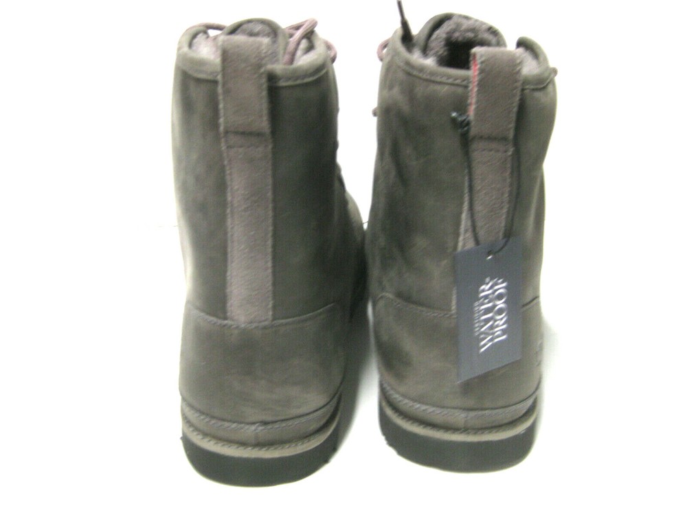 UGG HARKLEY WATERPROOF MEN BOOTS LEATHER CHARCOAL US ALL SIZE