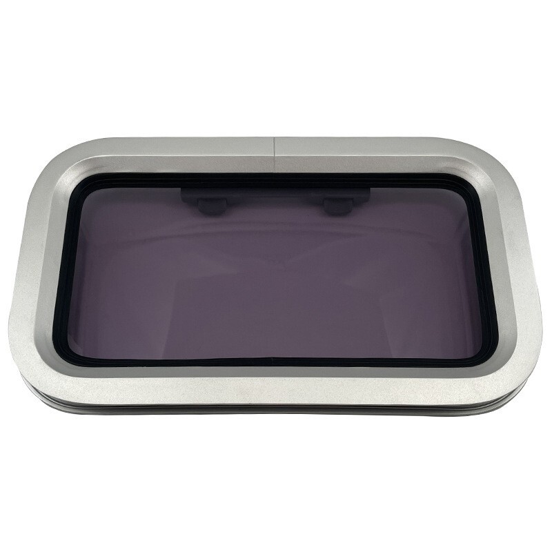 ISURE MARINE Aluminium Alloy Ship Window Porthole Rectangular Hatch Porthole