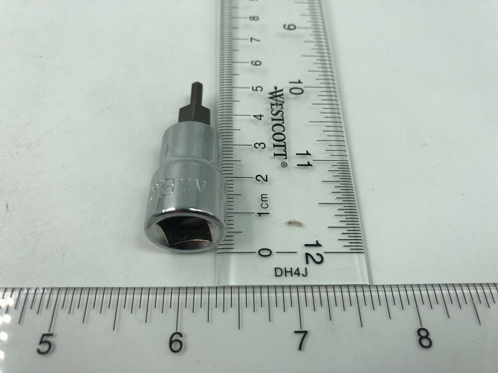 WRIGHT TOOL 3/8" DRIVE SOCKET 32-03 MM HEX TYPE METRIC W/BIT USA MADE FREE SHIP