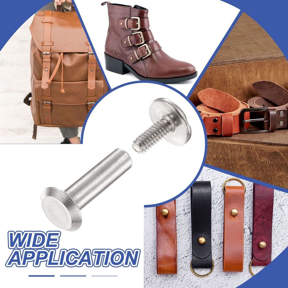 40set Phillips Chicago Screw M2xmm Binding Post Screw, Silver