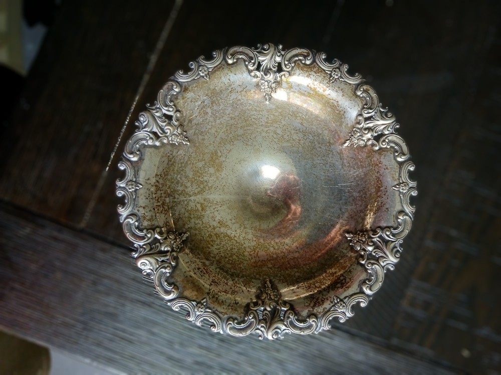 Wallace Sterling Silver Compote