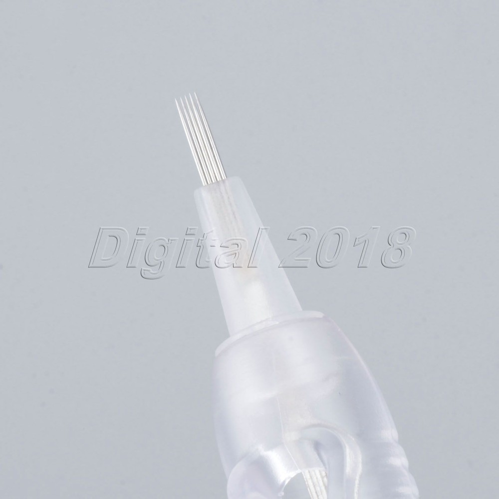 10Pcs Cartridge Needles Micropigmentation Device Permanent Makeup Machine
