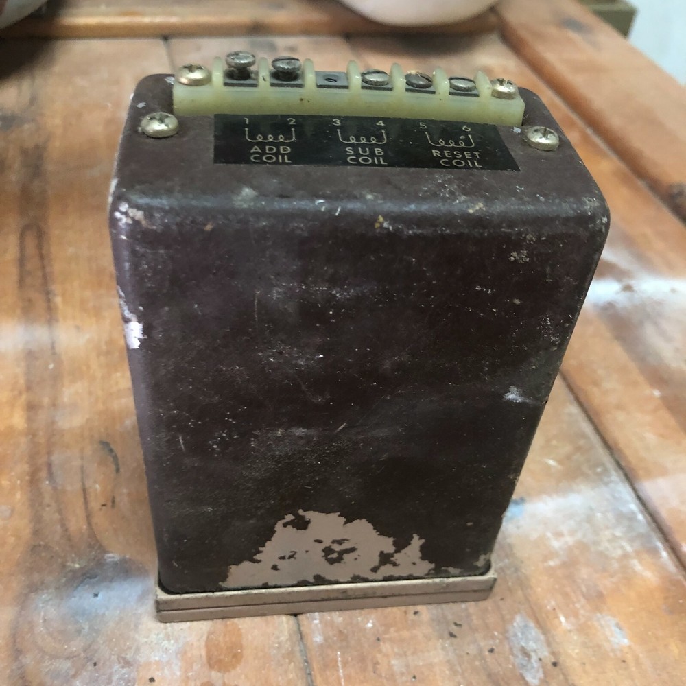 vintage neuron counter data instrument 6285 d25 as/10 Steampunk