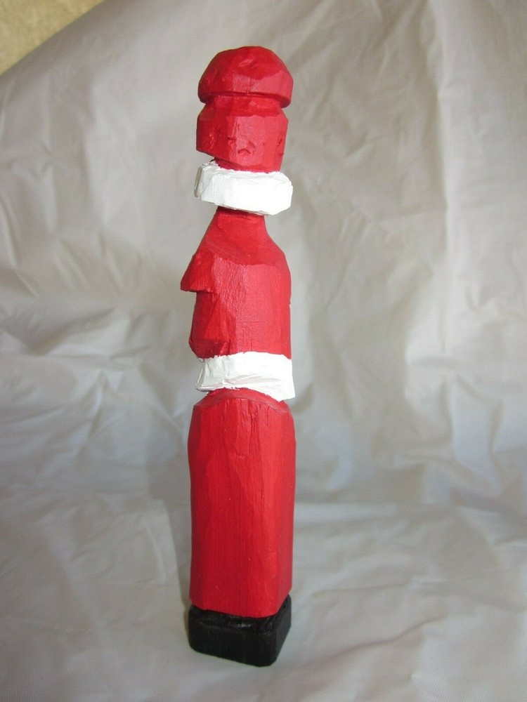 Wooden Whittled Wizard 6 inches