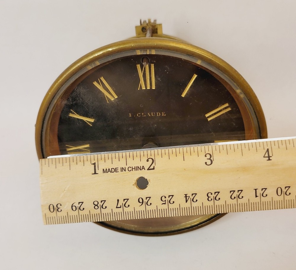 Blot And Drouard Paris L Claude Naney Clock **READ**