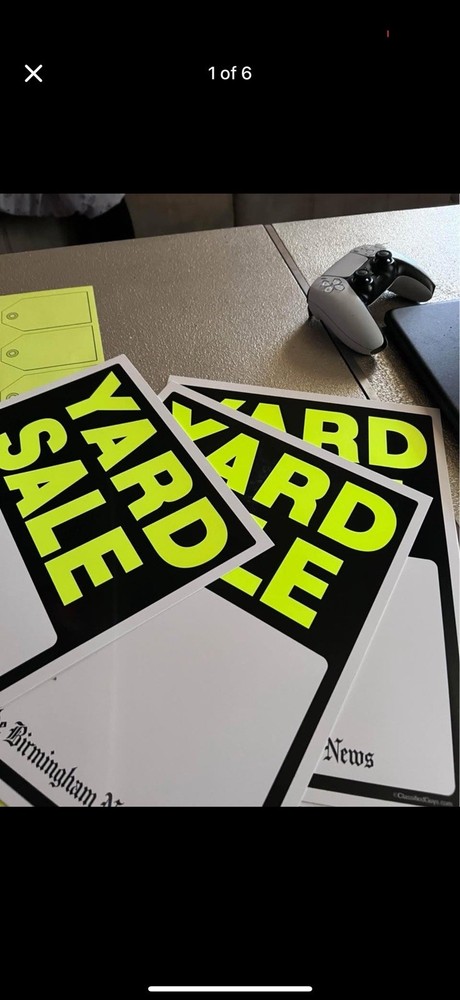 Yard Sale Signs , Start Up Kit And Tips