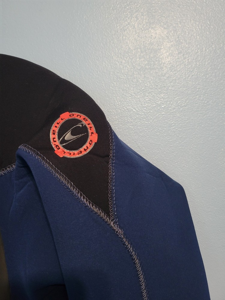 O'Neill Heat 4:3 Code Red Blackout Zip Mens Wetsuit S