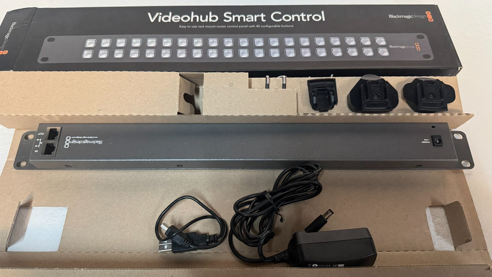 Blackmagic Design Videohub Smart Control with power supply & Original Box