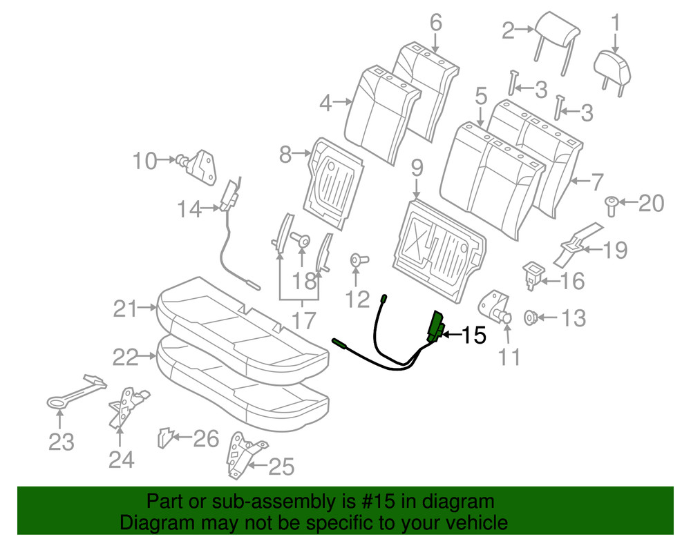 Genuine GM Latch 13154322