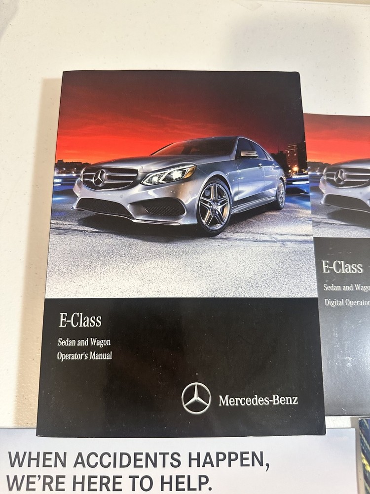 2015 Mercedes-Benz E-Class Owner's Manual Set
