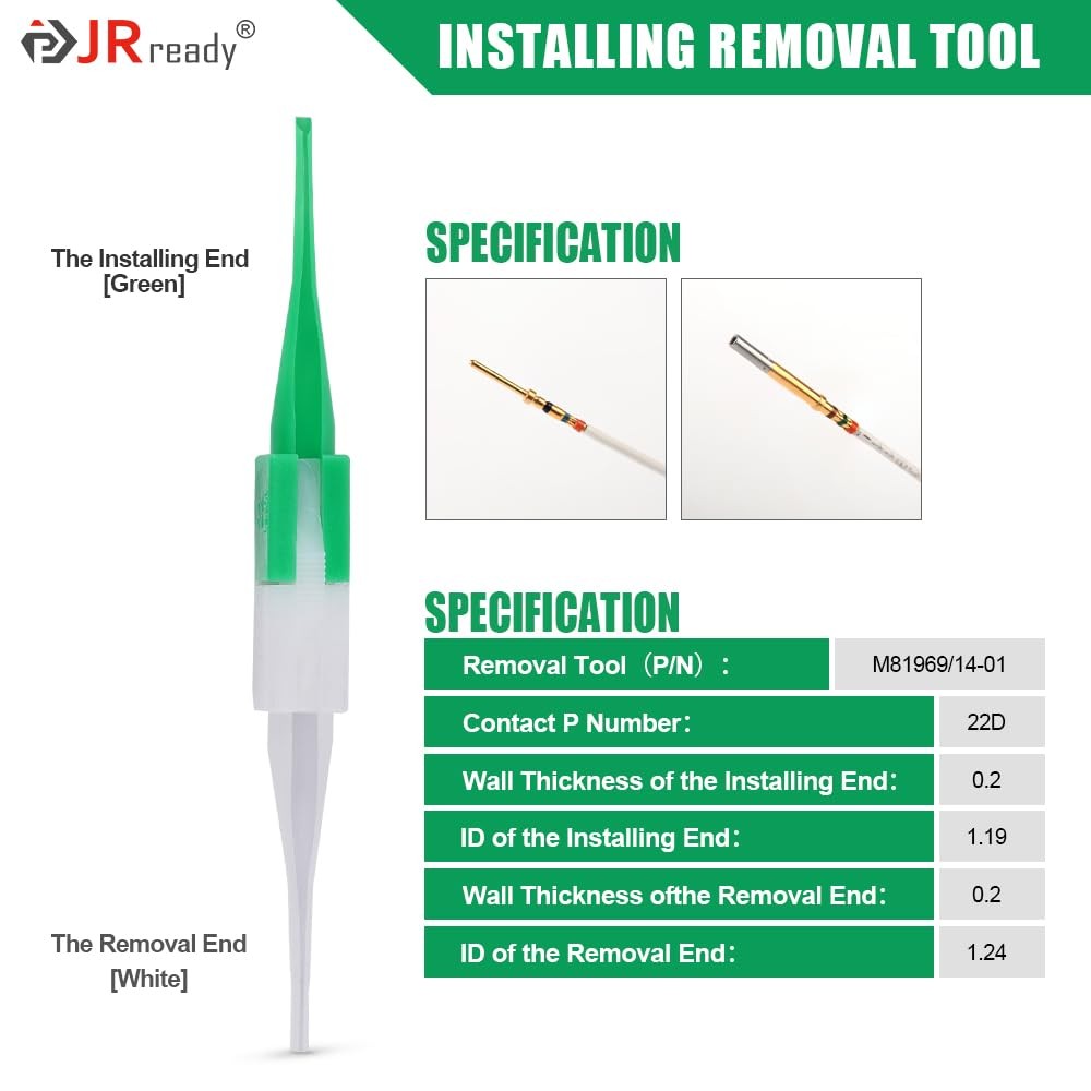 JRready 25Pcs M81969 14 01 22D Solid Barrel Installing Removal Tool for...