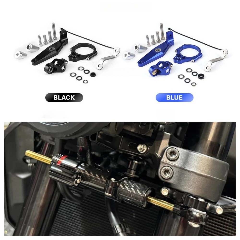 XSR 900 XSR700 Absorber Kit For Yamaha MT-09 Steering Stabilizer damper Bracket