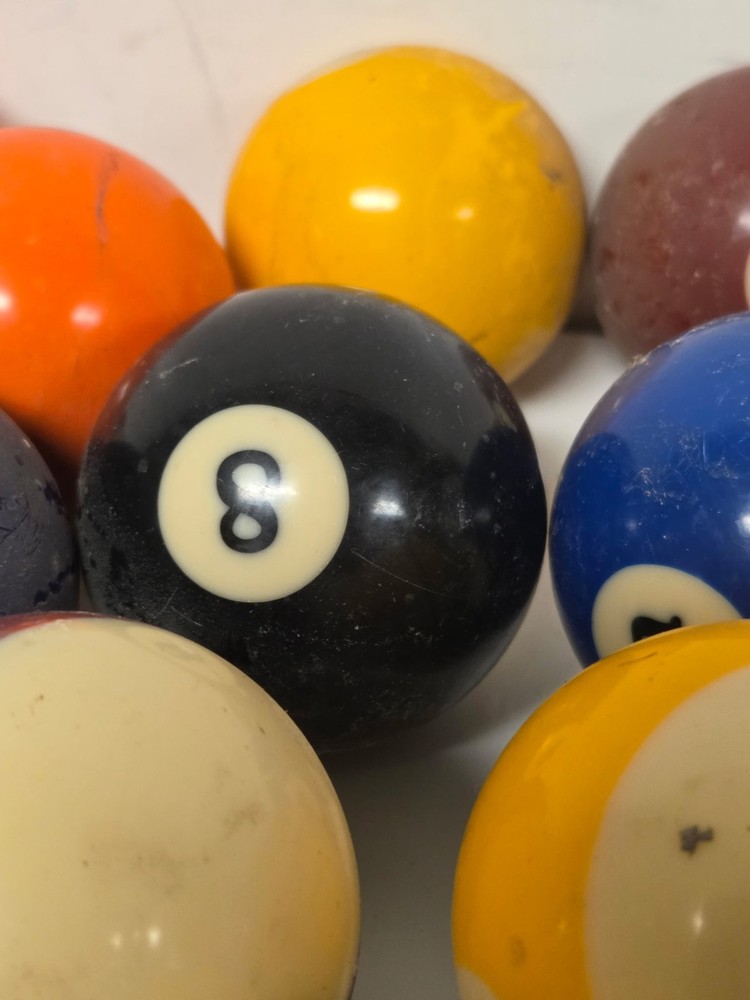 Vintage Pool Ball Set