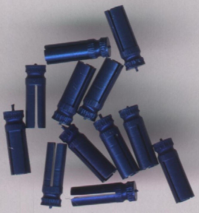 BLUE Dart Flight Protectors: 3 per set