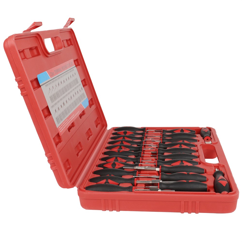 23PCS UNIVERSAL TERMINAL CONNECTOR RELEASE TOOLS KIT EXTRACTOR REMOVAL TOOLS SET