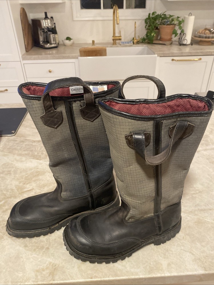 Pro Warrington Structural Fire Fighting Boots 9 1/2 e