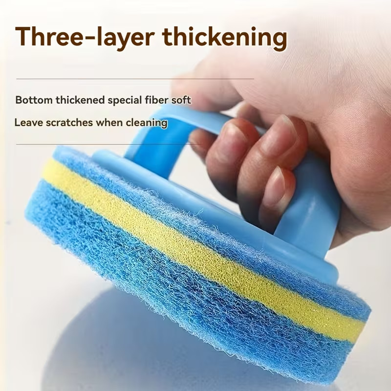 2× Magic Sponge Easy Cleaning Ceramic Tile Kitchen & Bathroom Surface Glass US