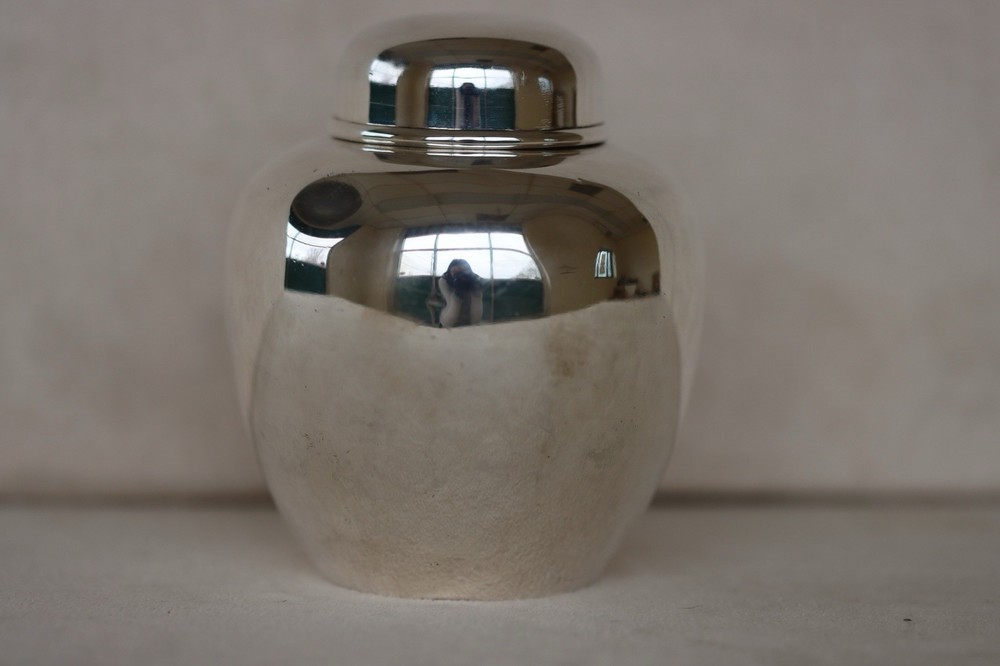🇺🇸 RARE Sterling Silver Tiffany Tea Caddy Jar Box