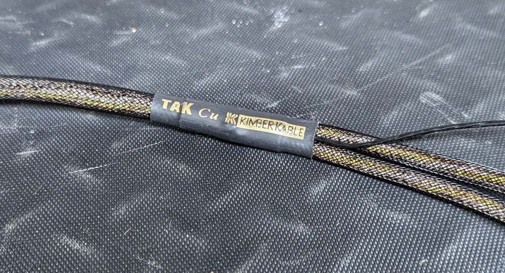 Kimber Kable TAK Cu turntable tonearm cable