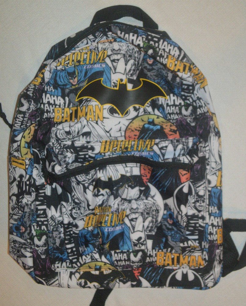Boy's Batman Detective Comics Bookbag Backpack Tote