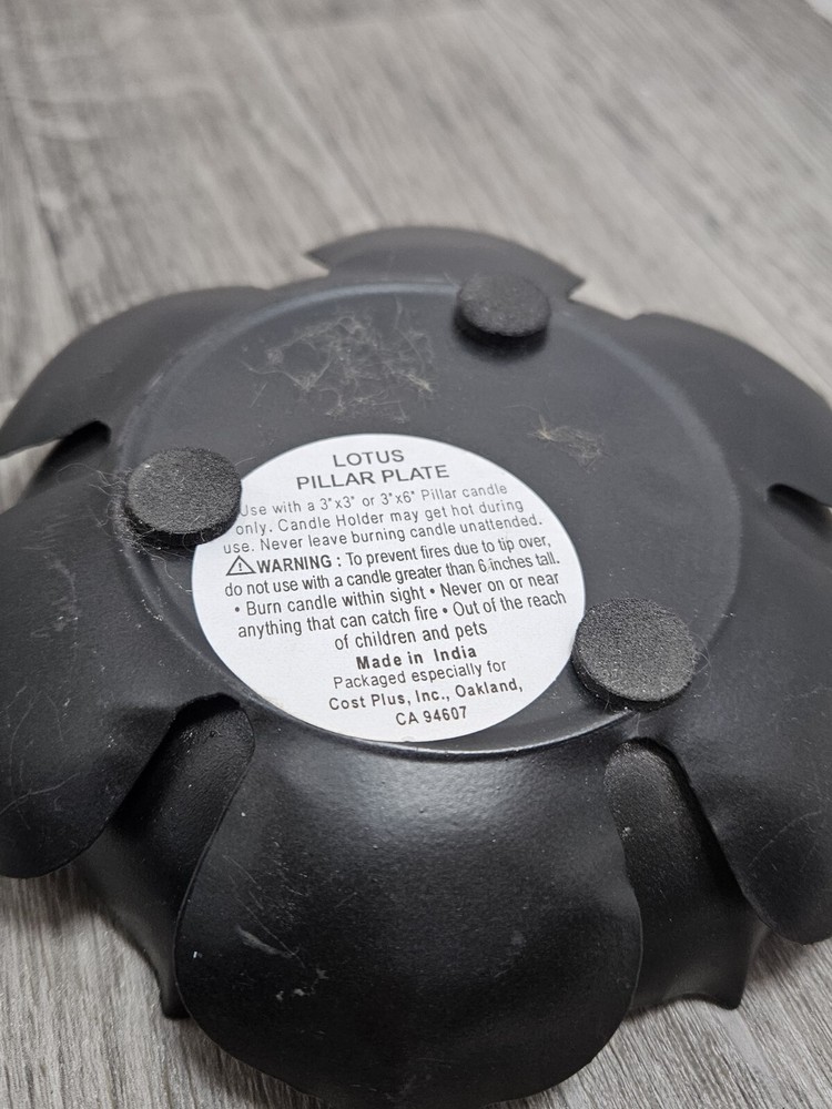 Metal Lotus Pullar Plate