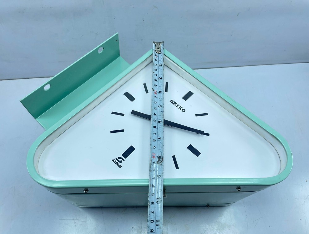 MC-018 Seikosha MC-271 Both Dialer Clock Vintage Triangular Secondary SlaveClock