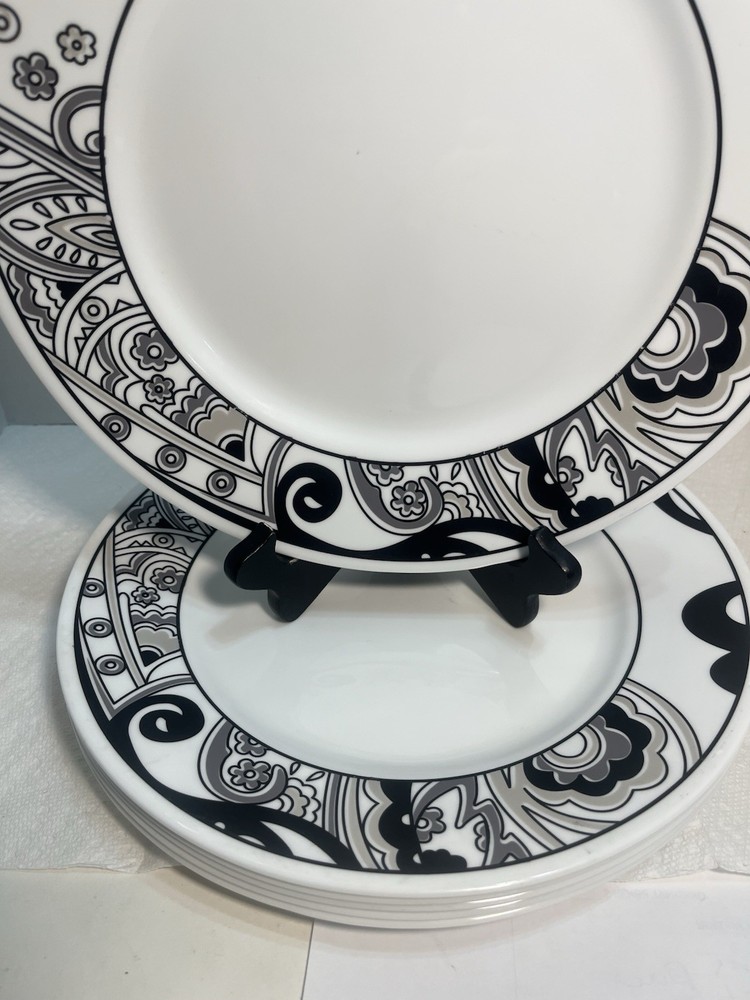 6 Corelle Vitrelle 10.5" Dinner Plates Nice 1802