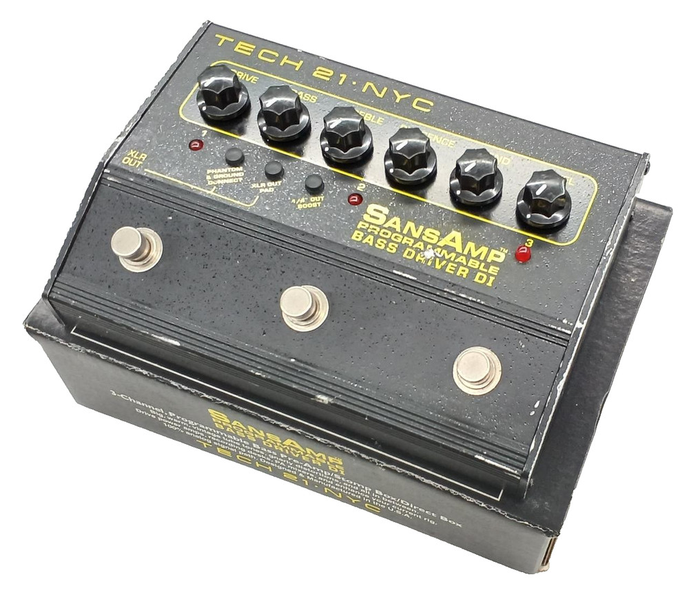 TECH21 SANSAMP PROGRAMMABLE BASS DRIV Free Shipping From Japan