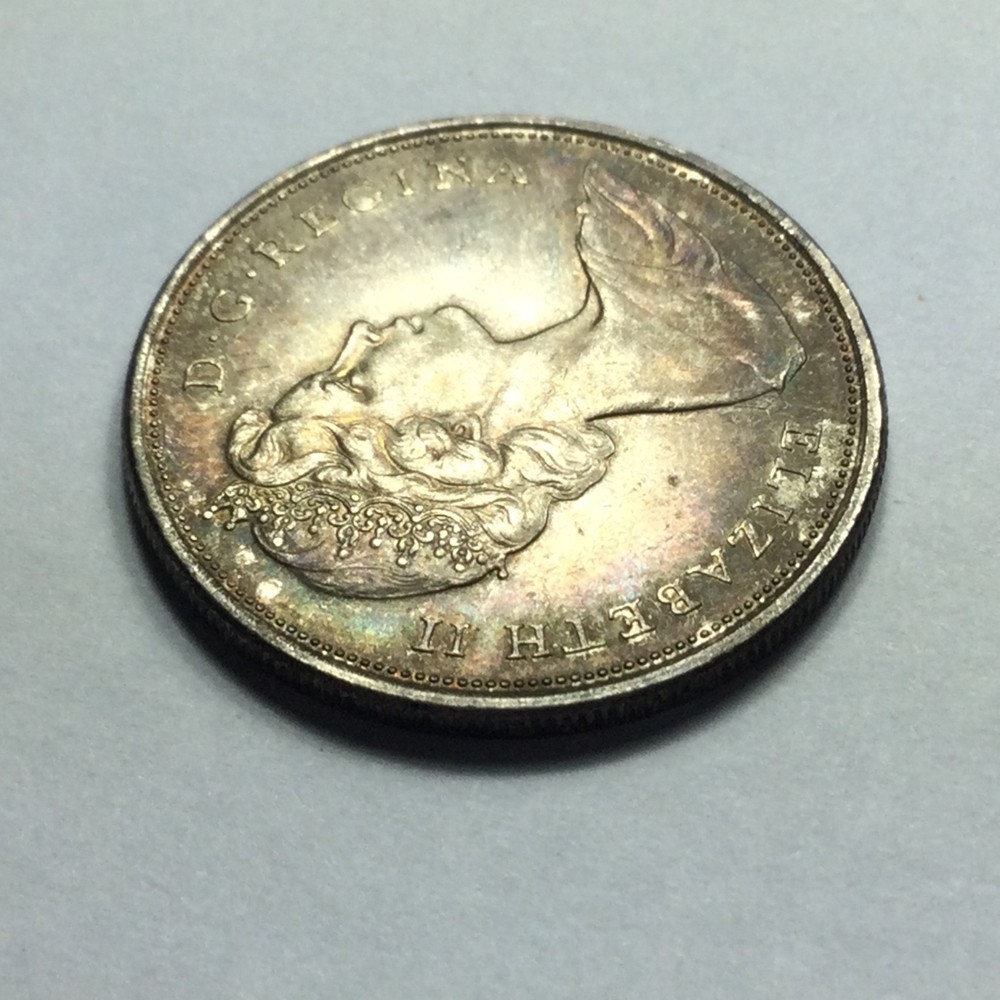 1966 Canada 50 cents - Duty and tariff free